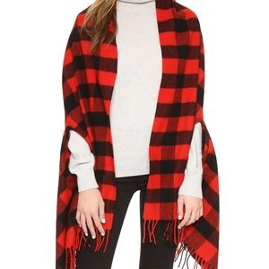 Madewell Buffalo Check Cape Scarf